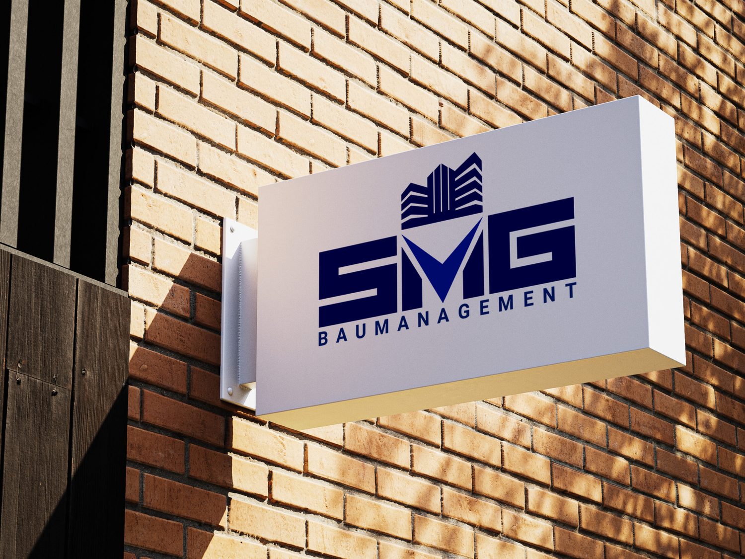 Firmenschild für SMG